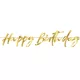 Happy Birthday Candles papír felirat 2 m