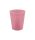 Rózsaszín Pastel Pink micro prémium műanyag pohár 250 ml