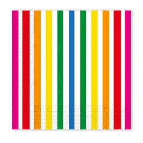 Színes Bright Colors szalvéta 20 db-os 33x33 cm FSC