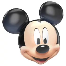 Disney Mickey Face fólia lufi 73x79 cm