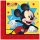 Disney Mickey Jump Into Fun szalvéta 20 db-os 33x33 cm FSC