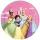 Disney Hercegnők Create Your World papírtányér 8 db-os 23 cm FSC