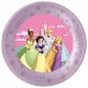 Disney Hercegnők Create Your World micro prémium műanyag lapostányér 4 db-os szett 21 cm