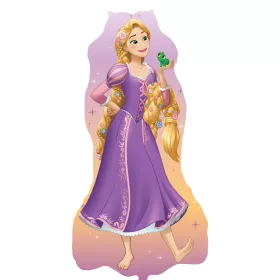 Disney Hercegnők Rapunzel fólia lufi 58x101 cm
