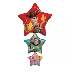 Disney Játékháború Stars fólia lufi 64x119 cm