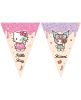 Hello Kitty Kuromi zászlófüzér FSC 2,3 m