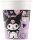 Hello Kitty Kuromi Pop Art papír pohár 8 db-os 200 ml FSC