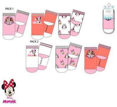 Disney Minnie Explorer baba zokni 0-12 hó