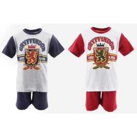   Harry Potter Gryffindor Quidditch gyerek rövid pizsama 6 - 12 év / 116 - 152 cm