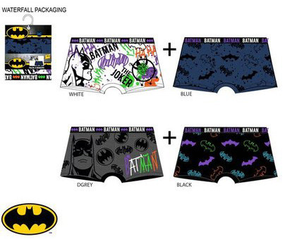 Batman Joker gyerek boxeralsó 2 darab/csomag 2 - 8 év / 92 - 128 cm