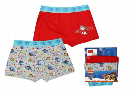 Mancs Őrjárat Happy gyerek boxeralsó 2 darab/csomag 2 - 8 év / 92 - 128 cm