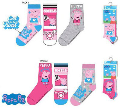 Peppa malac Smile gyerek zokni  23-34