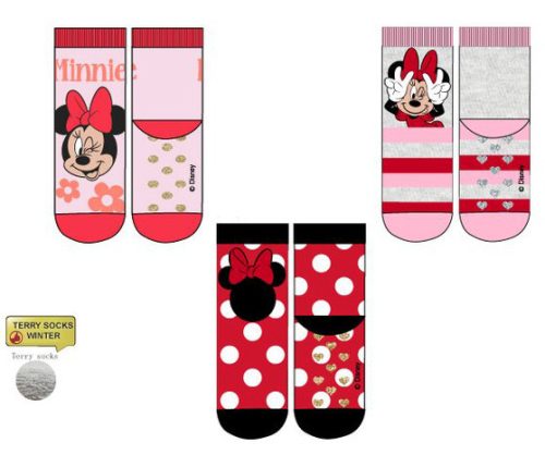 Disney Minnie Dotty Delight gyerek vastag csúszásgátlós zokni 23-34
