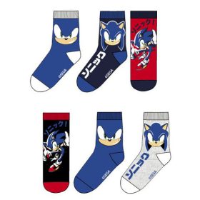 Sonic a sündisznó Turbo gyerek zokni 23-34