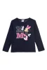 Disney Minnie Navy gyerek hosszú póló, felső 3 - 8 év / 98 - 128 cm