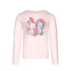   Disney Lilo és Stitch, A csillagkutya Love Light gyerek hosszú póló, felső 3 - 8 év / 98 - 128 cm