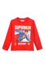 Superman Red gyerek hosszú póló, felső 4 - 10 év / 104 - 140 cm