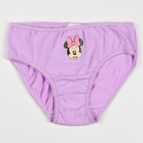 Disney Minnie Purple gyerek fehérnemű, bugyi 3 darab/csomag 3 - 8 év / 98 - 128 cm