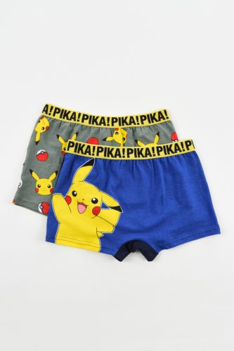 Pokémon Pika gyerek boxeralsó 2 darab/csomag 4 - 10 év / 104 - 140 cm