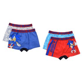   Sonic a sündisznó Face gyerek boxeralsó 2 darab/csomag 3 - 8 év / 98 - 128 cm