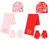 Hello Kitty Bow gyerek sapka + sál + kesztyű szett 52-54 cm