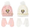 Disney Minnie Smile baba sapka + kesztyű szett 48-50 cm
