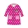 Disney Minnie Dots Pink gyerek köntös 3 - 8 év / 98 - 128 cm Díszdobozban