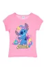 Disney Lilo és Stitch, A csillagkutya Pink gyerek rövid póló, felső 3 - 8 év / 98 - 128 cm