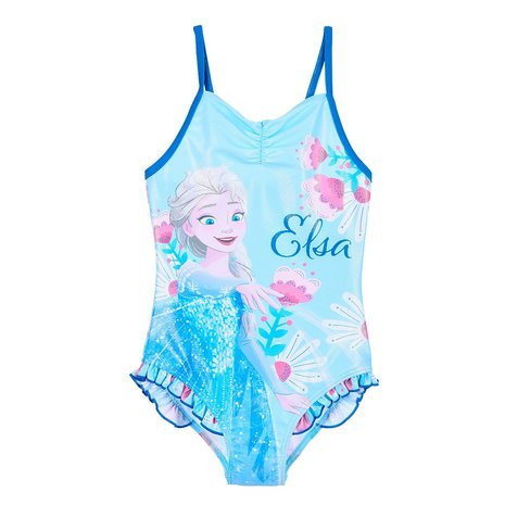 Disney Jégvarázs Elsa Smile gyerek fürdőruha, úszó 4 - 8 év / 104 - 128 cm