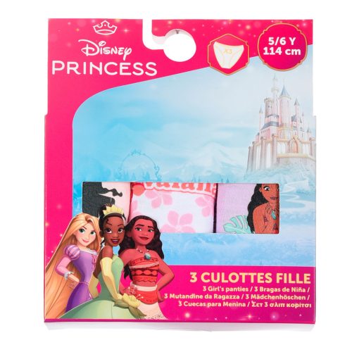 Disney Vaiana Flowers gyerek fehérnemű, bugyi 3 darab/csomag 3 - 8 év / 98 - 128 cm
