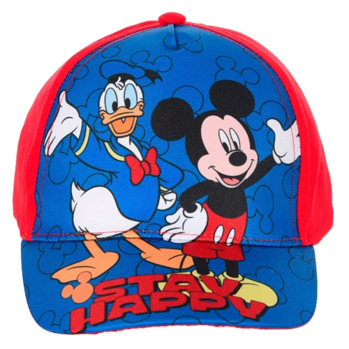 Disney Mickey Stay Happy gyerek baseball sapka 52 cm