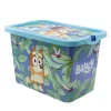 Bluey Leaves műanyag tároló doboz 7 L