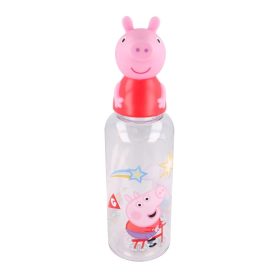 Peppa malac 3D Cycle Figurine műanyag kulacs 560 ml