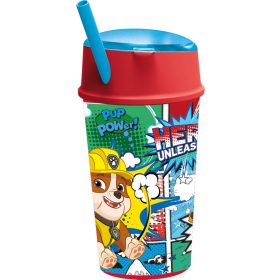   Mancs Őrjárat Comic üdítő- és snack tartó pohár 400 ml