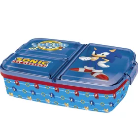   Sonic a sündisznó Speed több rekeszes uzsonnás doboz, szendvicsdoboz