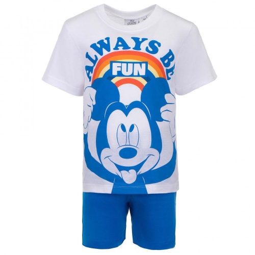 Disney Mickey Be Fun gyerek rövid pizsama 3 - 8 év / 98 - 128 cm
