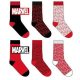 Marvel Red férfi zokni 39-46
