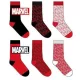 Marvel Red férfi zokni 39-46