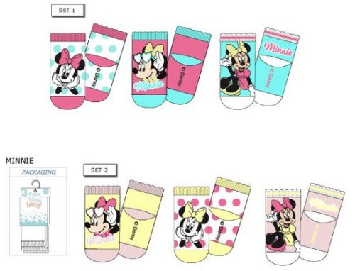 Disney Minnie Dressy baba zokni 0-12 hó