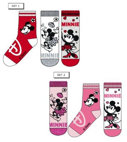 Disney Minnie Fashion gyerek zokni 23-34