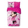 Disney Minnie Pink Polka Bow ágyneműhuzat 140×200cm, 65x65 cm