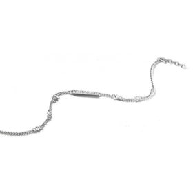 Victoria Fehér köves ezüst színű karkötő