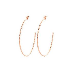 Victoria Rose gold színű karika fülbevaló