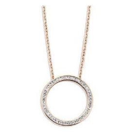 Victoria Rose gold színű fehér köves nyaklánc