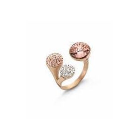 Victoria Rose gold színű színes köves gyűrű