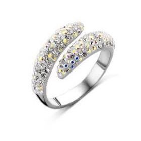 Victoria Ezüst színű fehér köves gyűrű