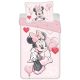Disney Minnie Heart Balloons ágyneműhuzat 140×200cm, 70×90 cm