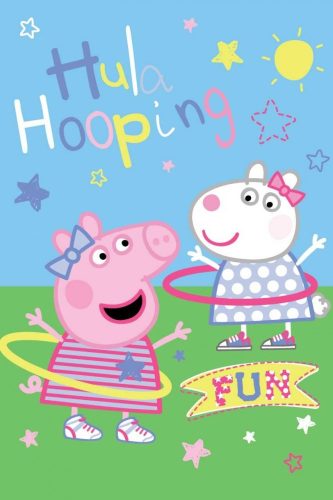Peppa malac Hula Hooping polár takaró 100x150cm