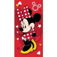   Disney Minnie Pretty in Red fürdőlepedő, strand törölköző  70x140cm