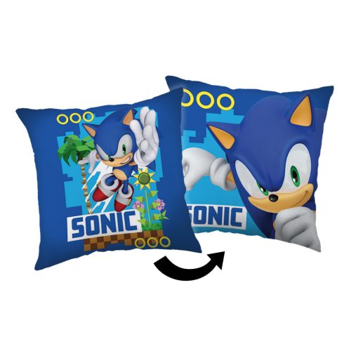 Sonic a sündisznó Coin Chase párna. díszpárna 40x40 cm